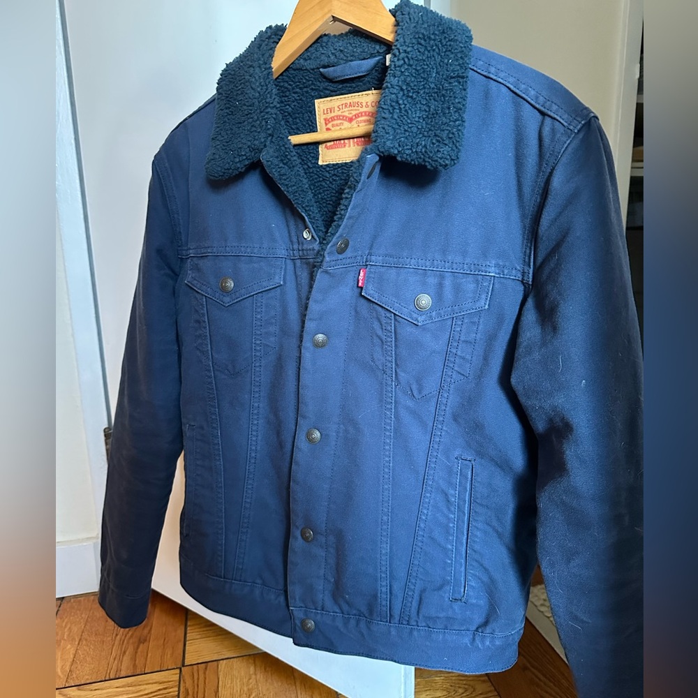 Levi’s Classic Sherpa Trucker Jacket - Blue
